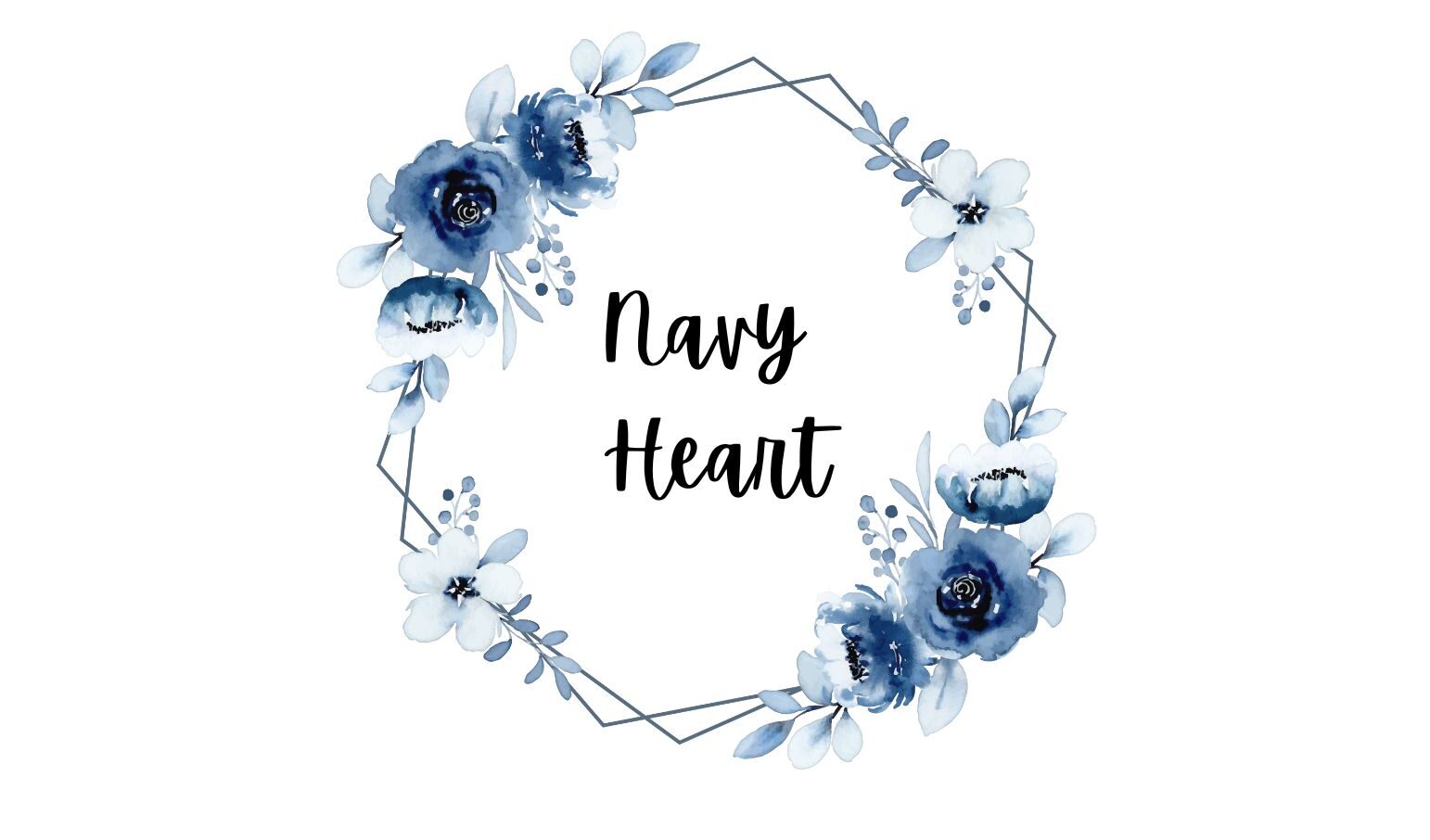 Navy Heart