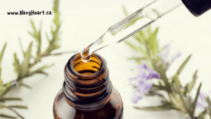Mixing essential oils for home sprain remedy