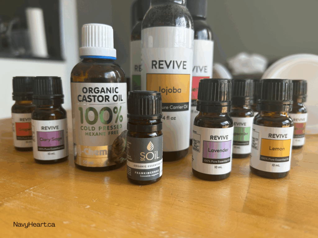 Anti Aging face serum essential oils 