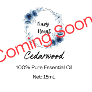 Navy Heart Cedarwood Essential Oil