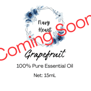 Navy Heart Grapefruit Essential Oil