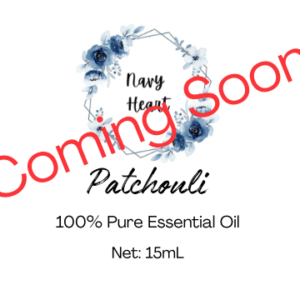 Navy Heart Patchouli Essential oil