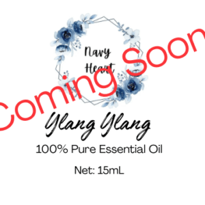 Navy Heart Ylang Ylang Essential oil